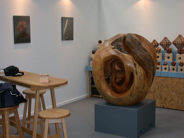 J. Pelikan`s wooden sculpture